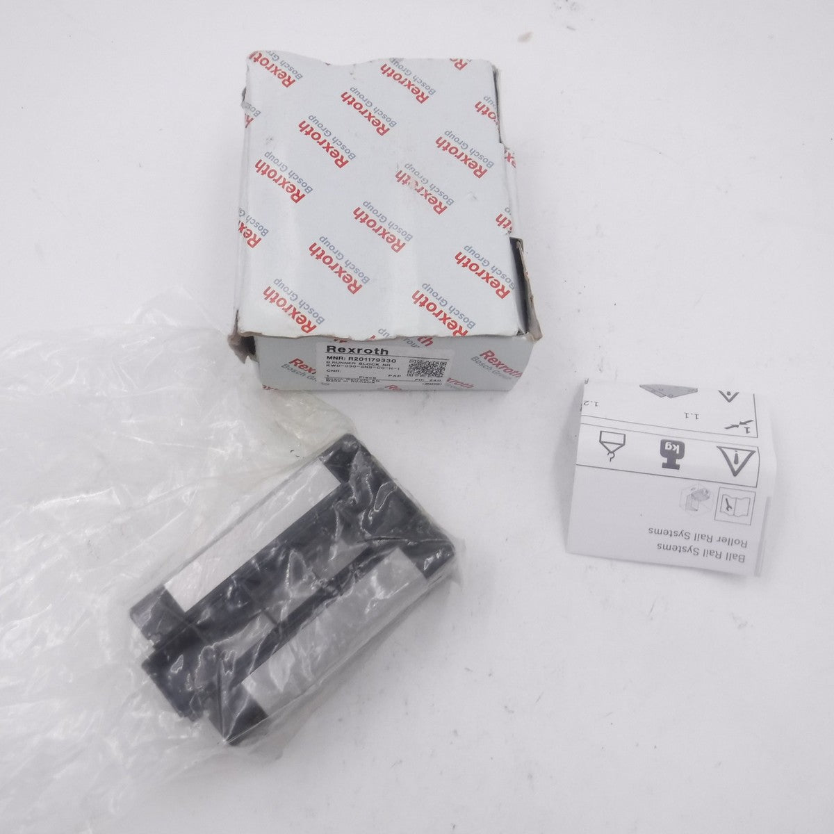 Rexroth R201179330 Ball Runner Block Resist NR KWD-030-SNS-C0-H-1