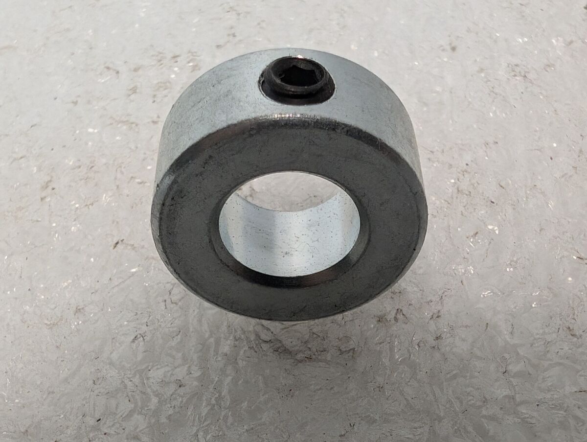 Lot of 4 (Brand Unknown) 1/2 Steel Shaft Locking Collars