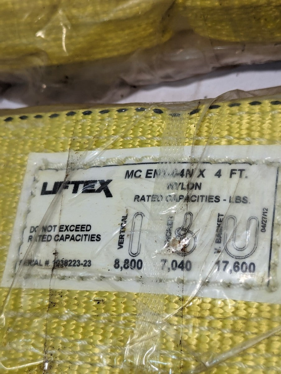Liftex  EN1-64N x 4FT Nylon Lifting Sling, 4', 1 Ply - See Picture -Free Ship