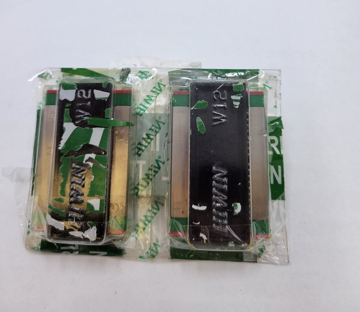 2Pc Set Hiwin W12 MGW12HH 160CQR-20000 Miniature Linear Guideway Motion Block