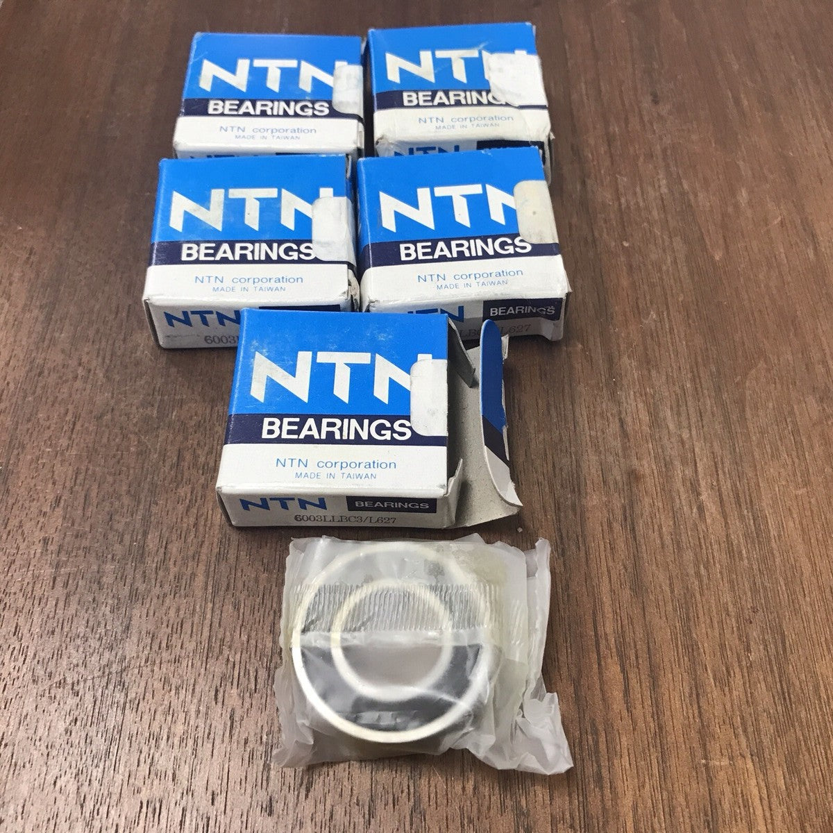 Lot Of 5 NTN 6003LLBC3/L627 Bearing 5U495 Bearings