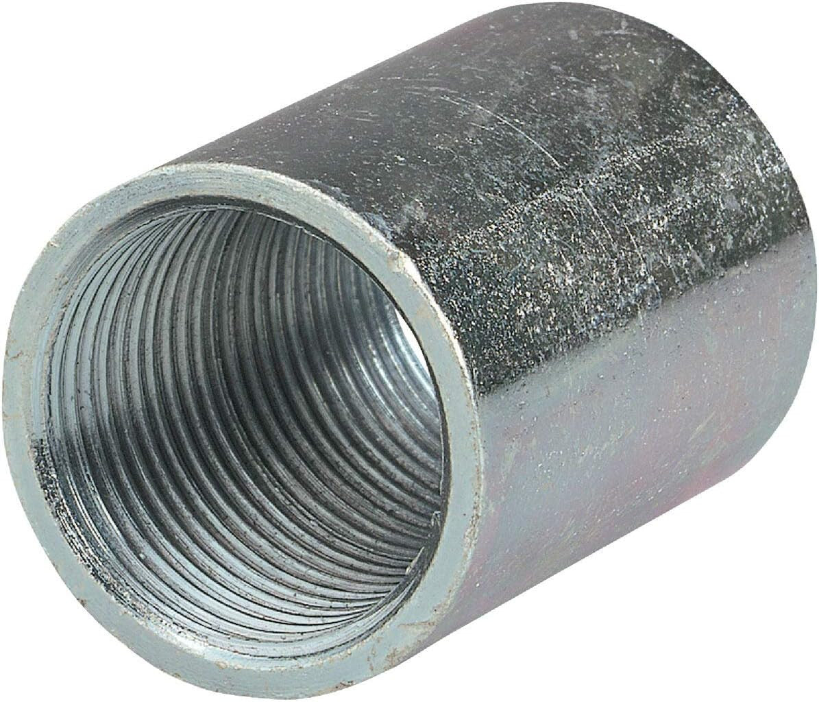 MORRIS 14388 OR EQUAL 3/4 INCH THREADED PLATETED CONDUIT COUPLING LOT OF 25