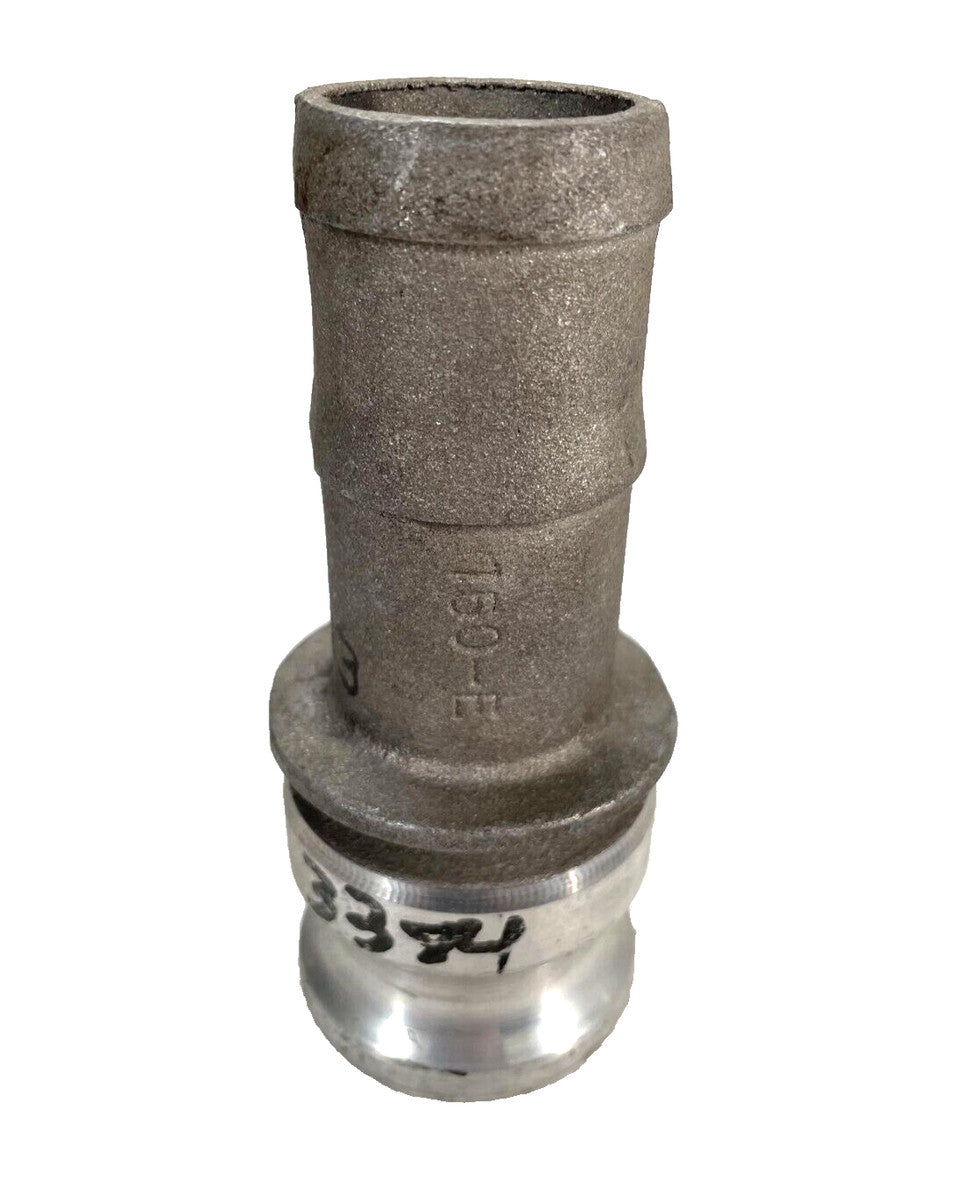 DIXON 150-E-AL 1-1/2" Male Hose Shank x Male Cam & Groove Aluminum Fitting