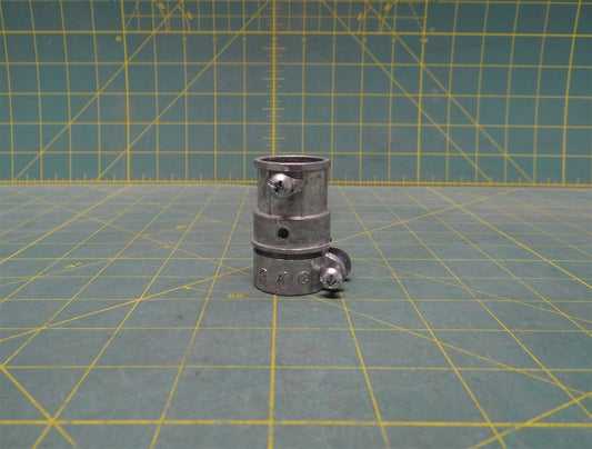 3/4" Arlington Combination Coupling Set Screw EMT To Flex Metal Conduit 862