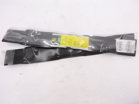 2 Pack OEM John Deere GY20850 Mower Blades for 42" Decks 102 105 115 125 135
