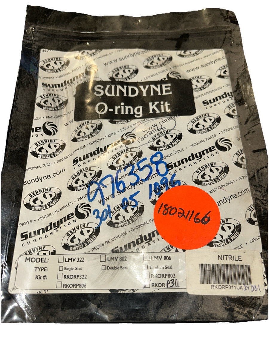 Sundyne RKORP311 O-ring Repair Kit. NEW! FREE SHIPPING!          Q9