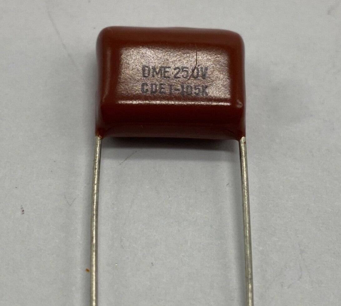 DME Metalized Plastic Film capacitor 250Y CDET-105K, 1.0uf/250V