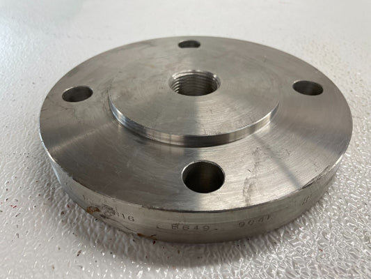 3" x 1" Threaded Reducing Flange Class 150 Raised Face 904L Stainless Steel