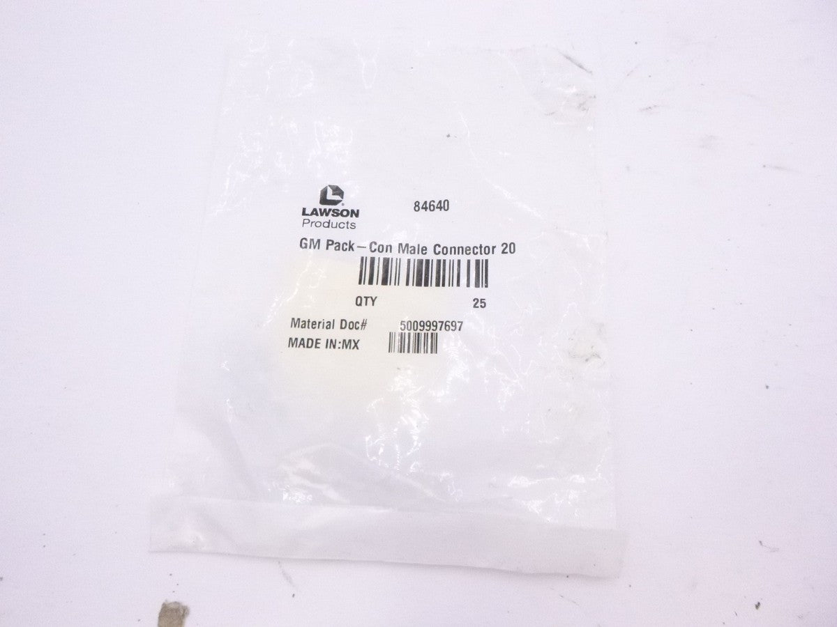 25 Pack Lawson GM Pack Con Type I Male Terminal Connector 20-18 AWG