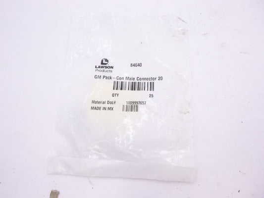 25 Pack Lawson GM Pack Con Type I Male Terminal Connector 20-18 AWG