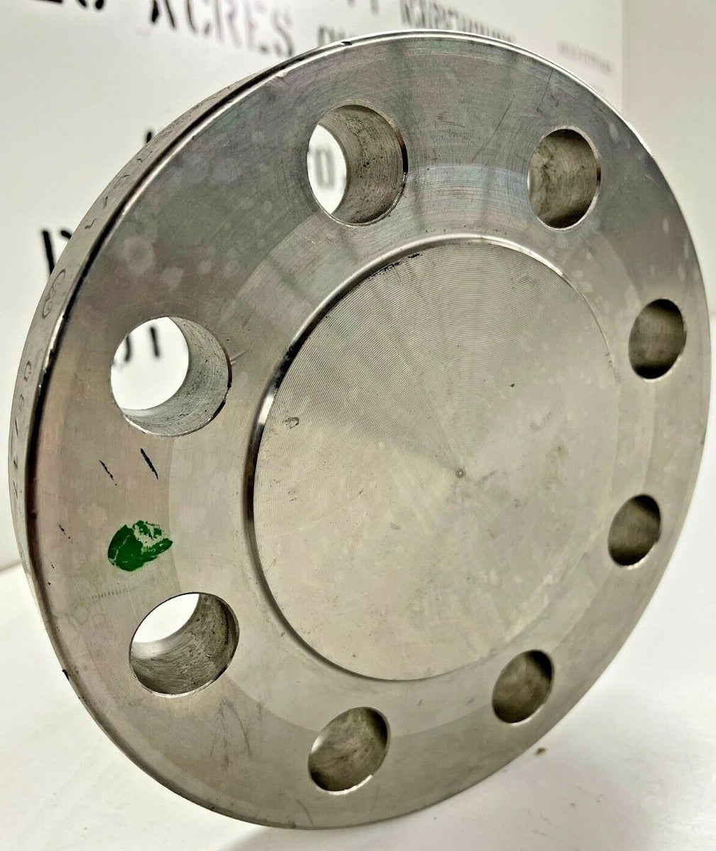 Blind Flange 2" Class 300 Raised Face Stainless Steel 304/304L SS A/SA182 B16.5