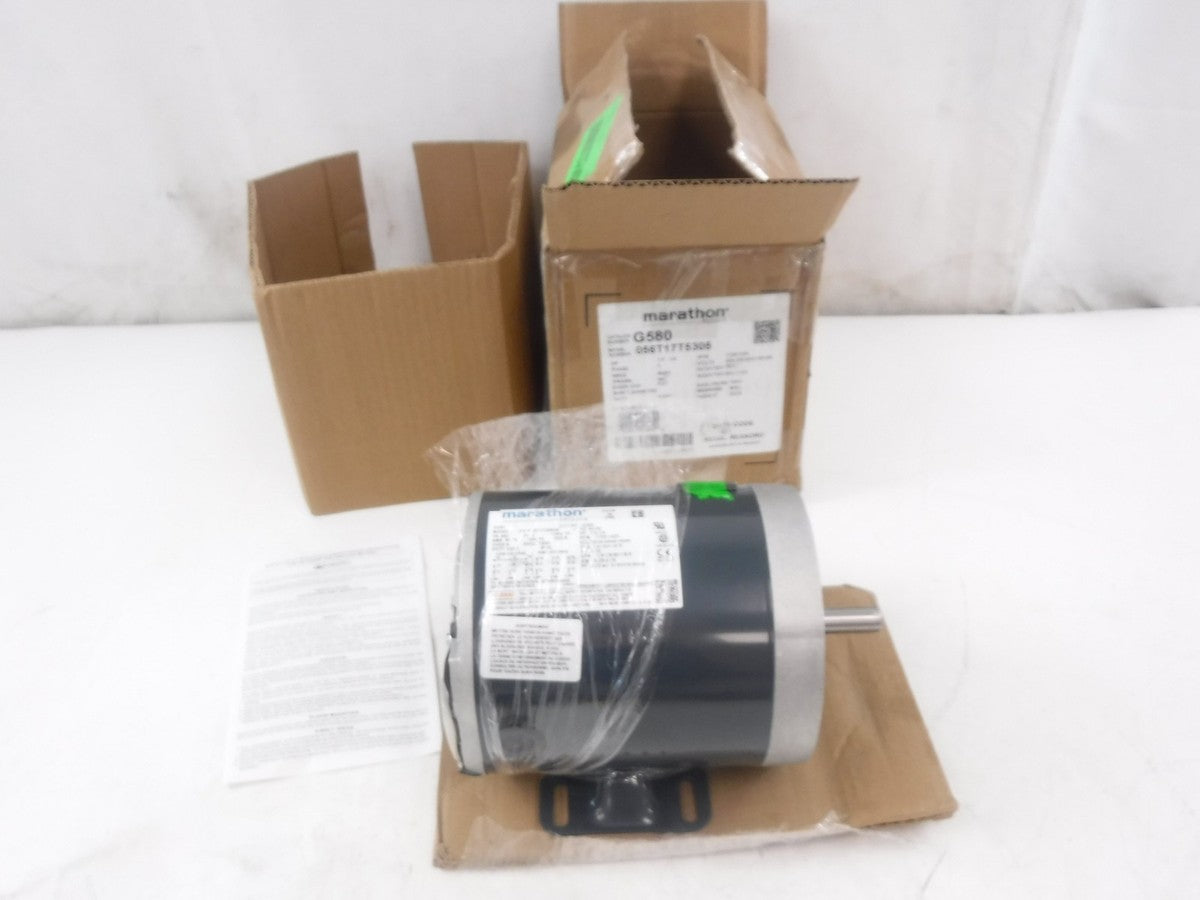Marathon Electric 1/3-1/4HP 1725/1425RPM 208-230V 56C Frame General Motor G580