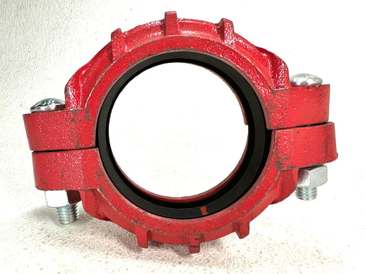 4" CPS Style 11 Grooved Standard Flexible Pipe Coupling Fitting
