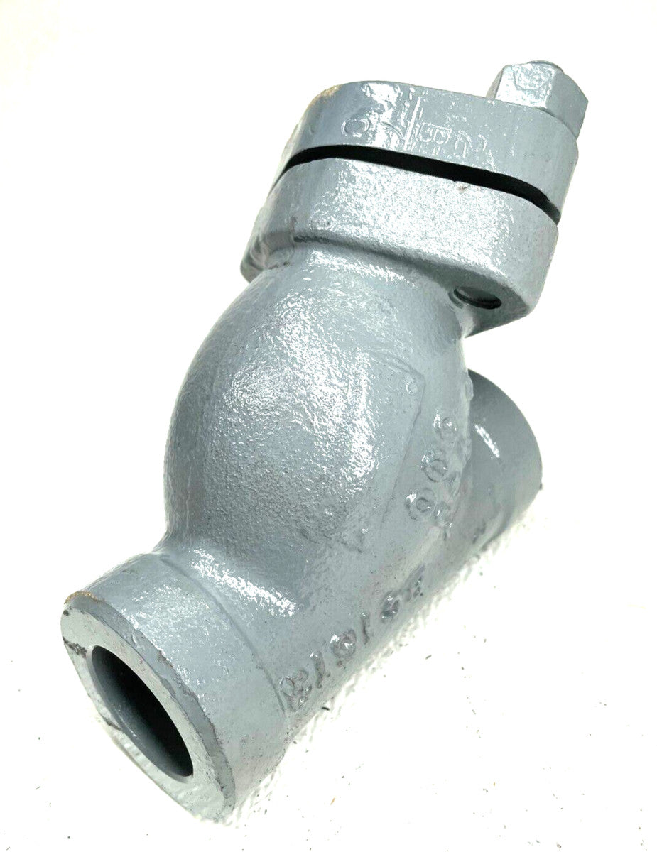 Y Strainer 1" Socket Weld Class 600 1480psi WCB Bolted Cover 1/32" Perf. Screen