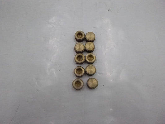 10 Pack 1/2" Brass Hex Head Plug VS218p-8