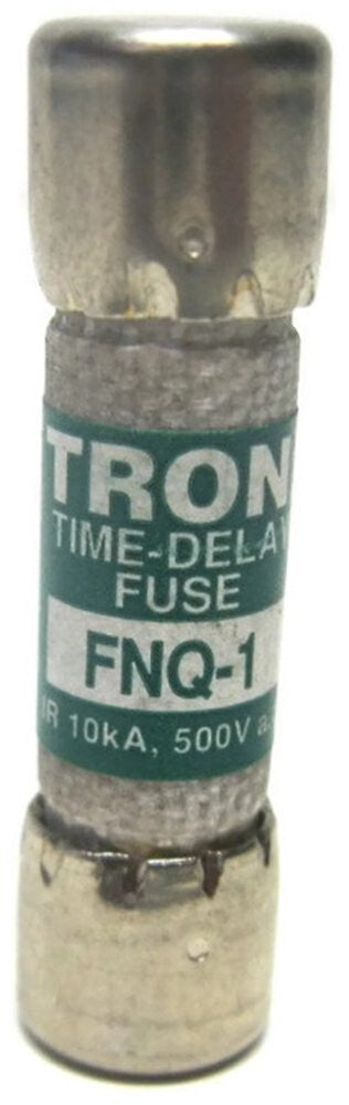 BUSSMAN FNQ-1 TIME DELAY 1 AMP FUSE 500 VAC LOT OF 10