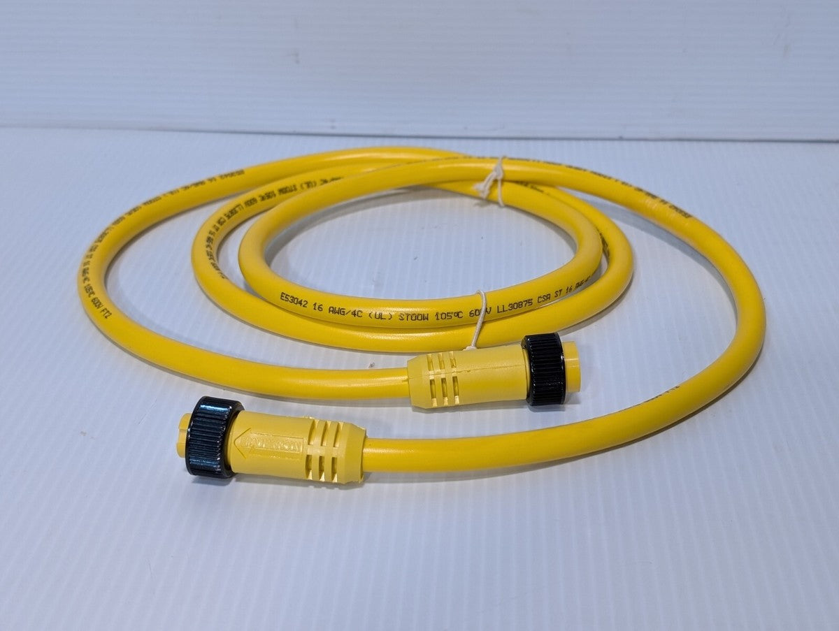 Brad Harrison 114020A01F060 Yellow Cordset Cable, replaces 41120