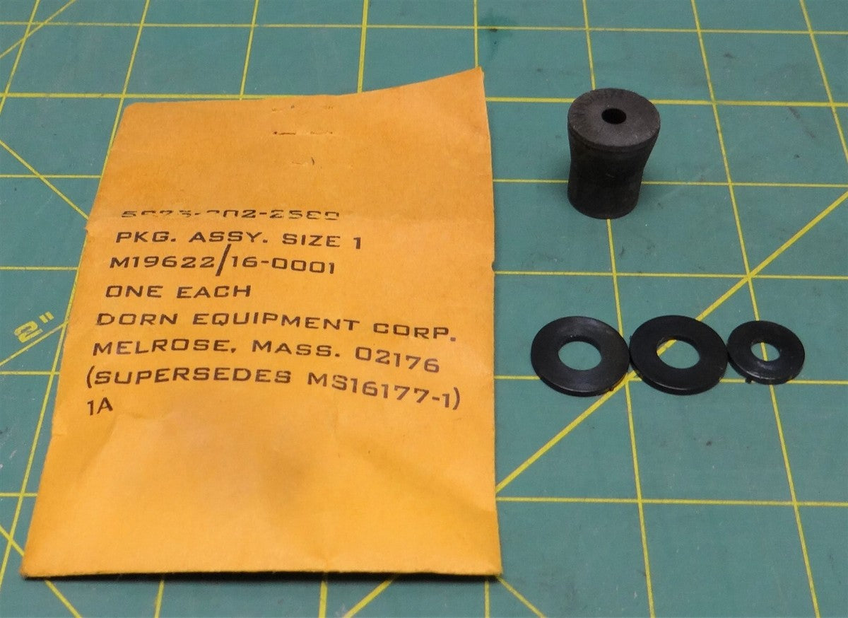 Dorn Equipment Corp Packing Assembly Size 1A Grommet M19622/16-0001