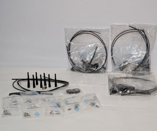 (4) Amphenol RF Kits: Connector/ Adapter Component Parts, 112722, 112444, More