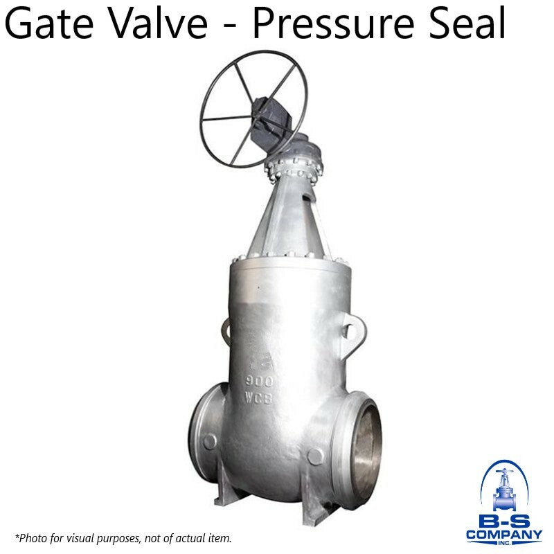 NEWAY Pressure Seal Gate Valve 10" 900 Beveled End S/100 Trim #5 w/ MTRs