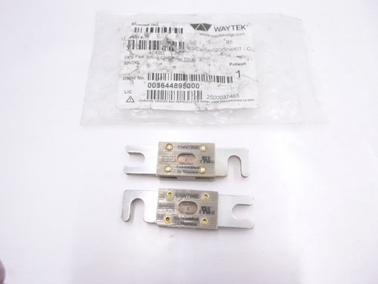 2 Pk Wayteck Littelfuse 0CNN700E.V CNNE Fast-Acting Fuses 700A 80VDC 47490