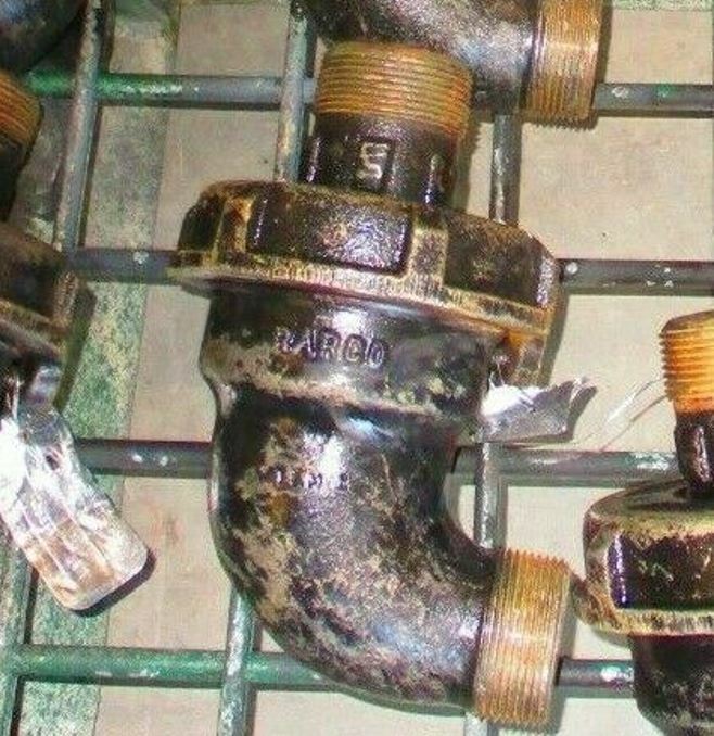 BARCO Flexible Joint 1-1/2" Male NPT Thread Ends Pipe Fitting