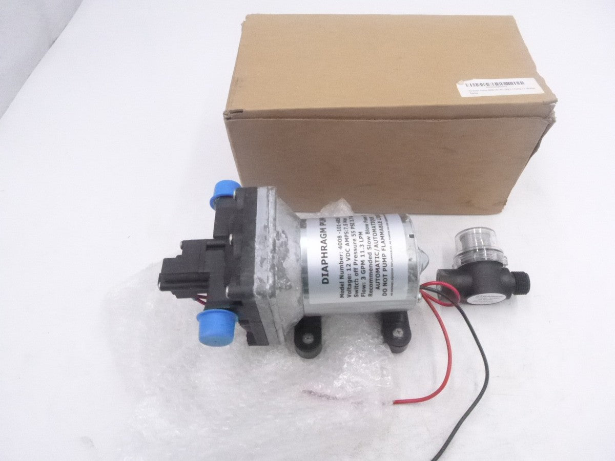 RV Water Pump 12v 3.0 GPM Self Priming 4008-101-A65