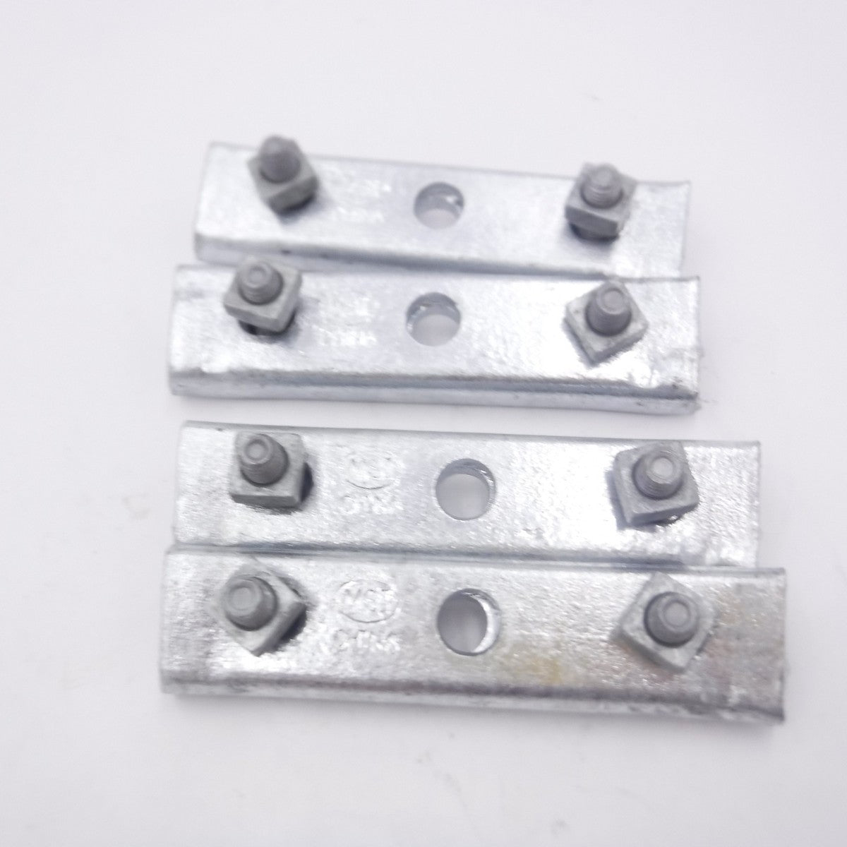 4 Pack MSI/McLean 3 Bolt Curved Suspension Cable Clamps SI-1755