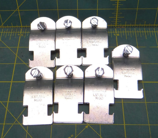 (49) Superstrut 2-Piece Rigid/IMC/EMT Conduit Clamp ElectroGalv Finish 1" 14 ga.