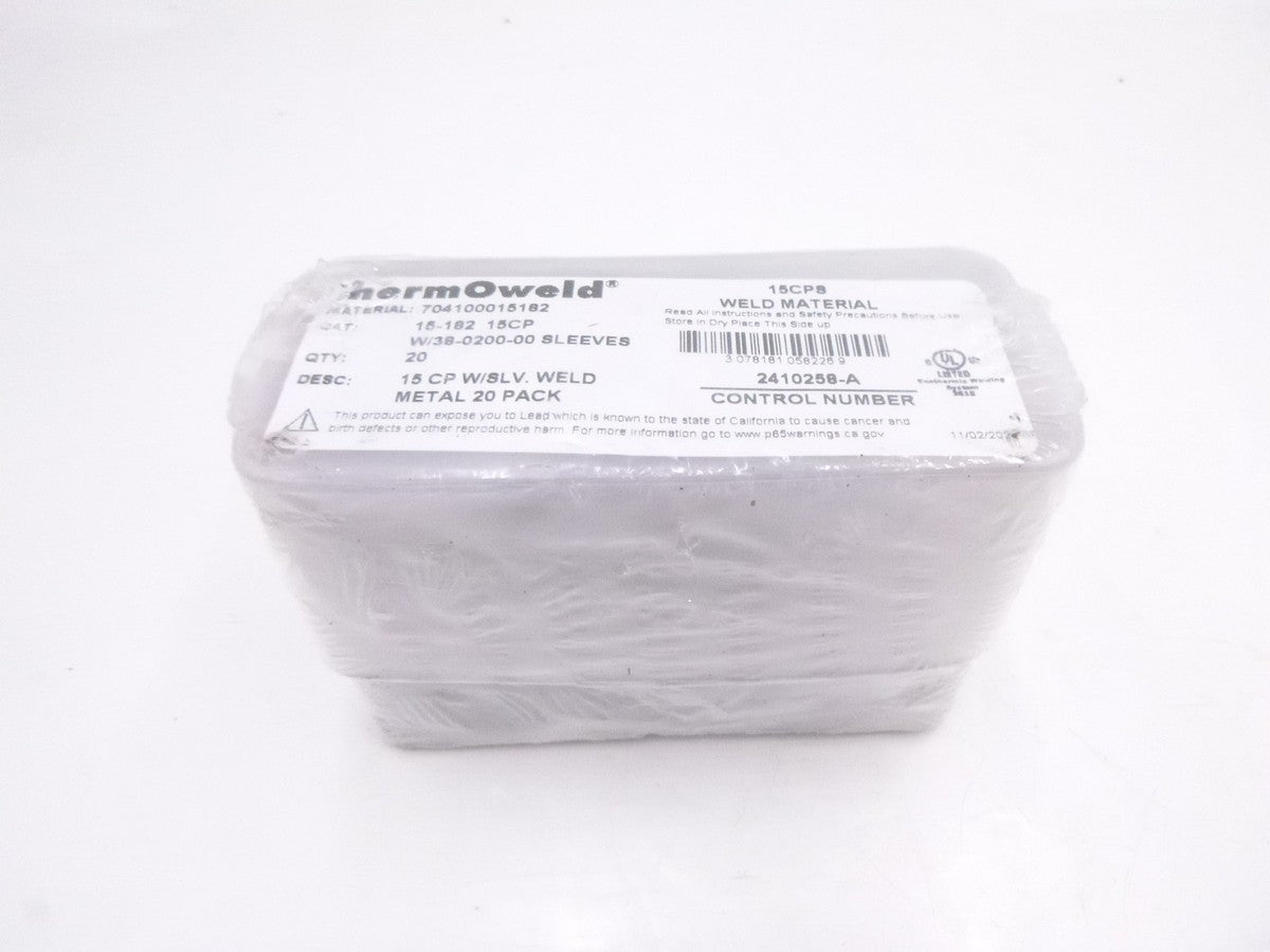 20 Pack Thermoweld 15-182 15CP Weld Metal Cathodic Protections