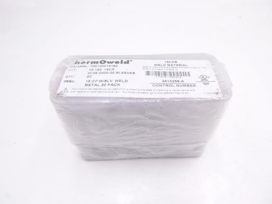 20 Pack Thermoweld 15-182 15CP Weld Metal Cathodic Protections