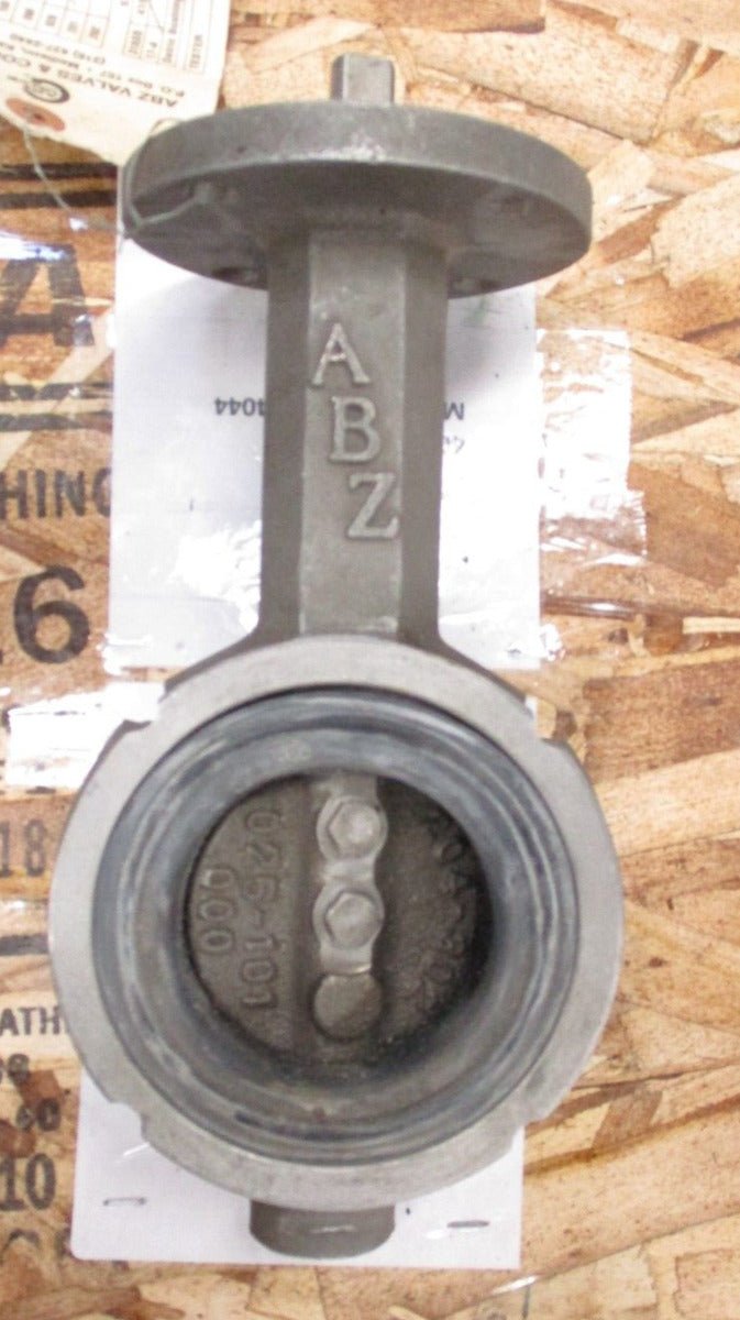 ABZ 101 Aluminum Body Wafer Butterfly Valve 2-1/2" 175 Psi  SS-Disc EPDM-Seat
