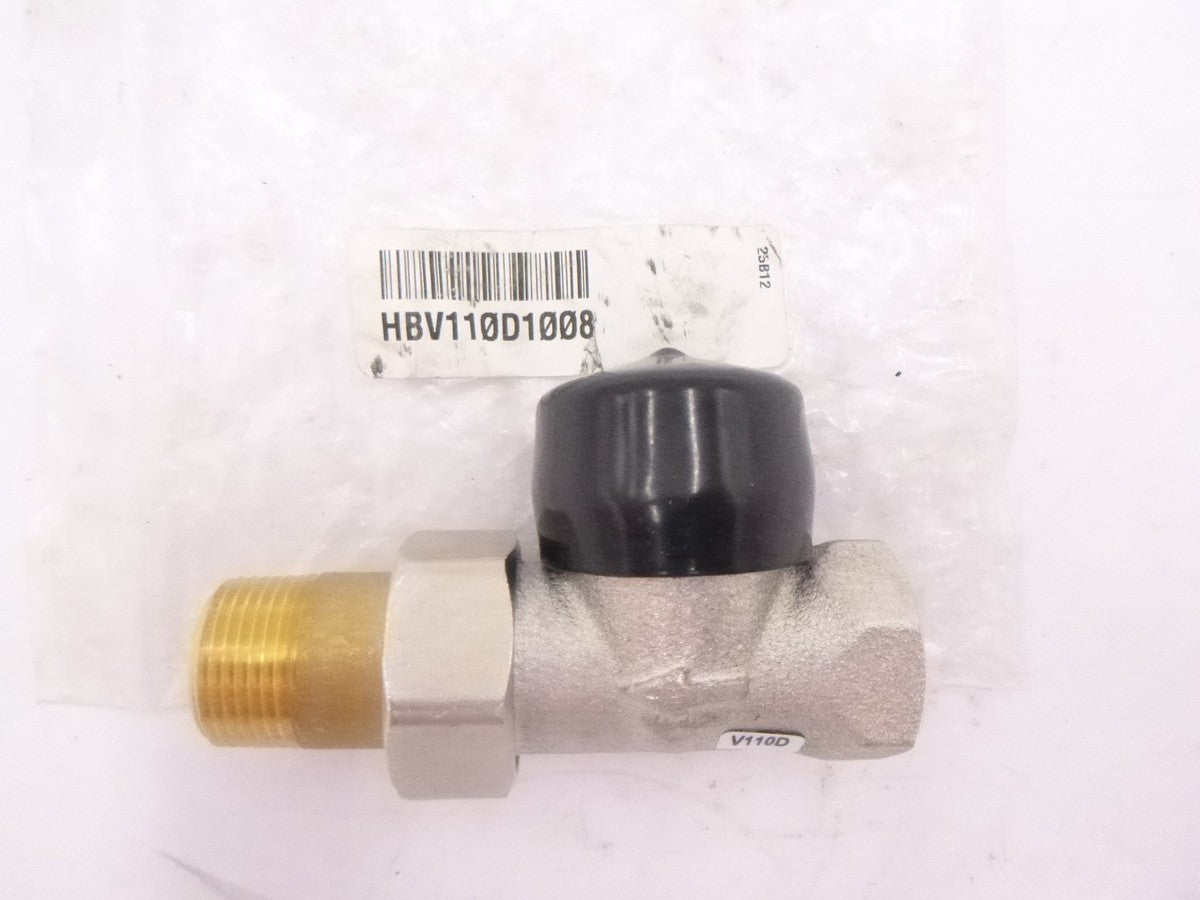 Honeywell V110D1008 3/4" FNPT x MNPT Straight Valve for High Capacity Radiator
