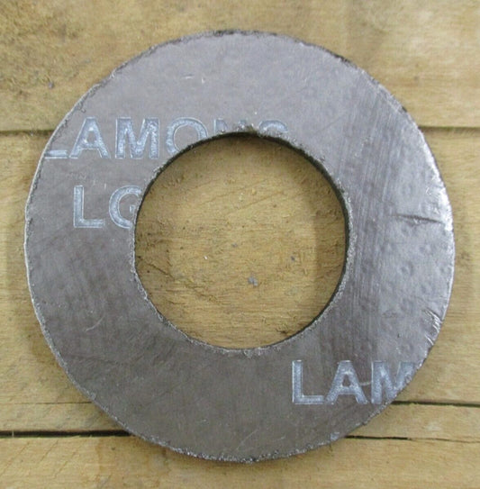 (6) LAMONS LG-TC 1" Class 150 Flexible Graphite Ring Gasket 1/8" Thick