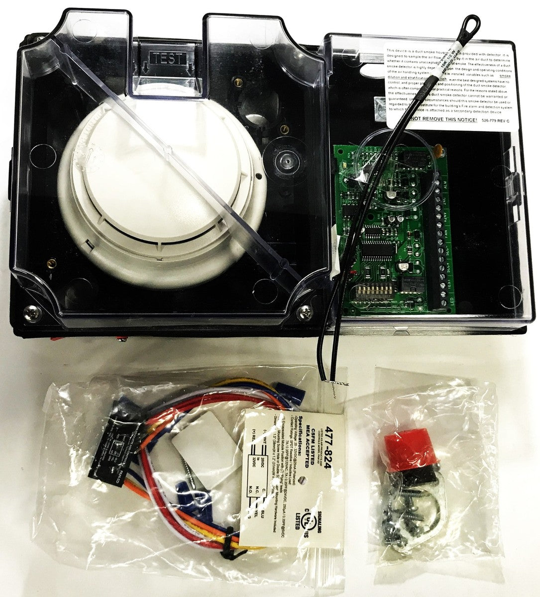 Simplex Duct Sensor Housing Model 4098-9756 NOS