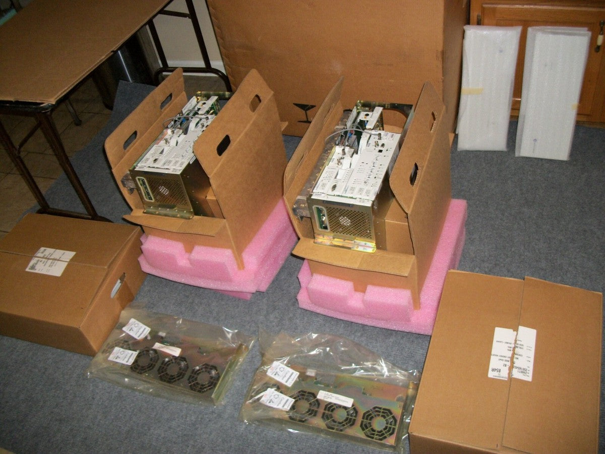 LOT OF 2 NEW ALCATEL LUCENT MDR-8000   MDR -8705EU-50 COAXIAL MICROWAVE RADIO