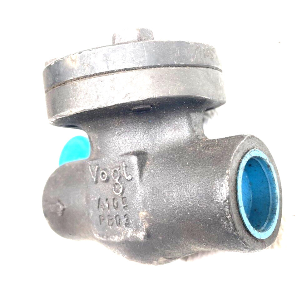 VOGT SW-701 3/4" Class 800 (1975 WOG) A105N Piston Check Valve Socket Weld Ends