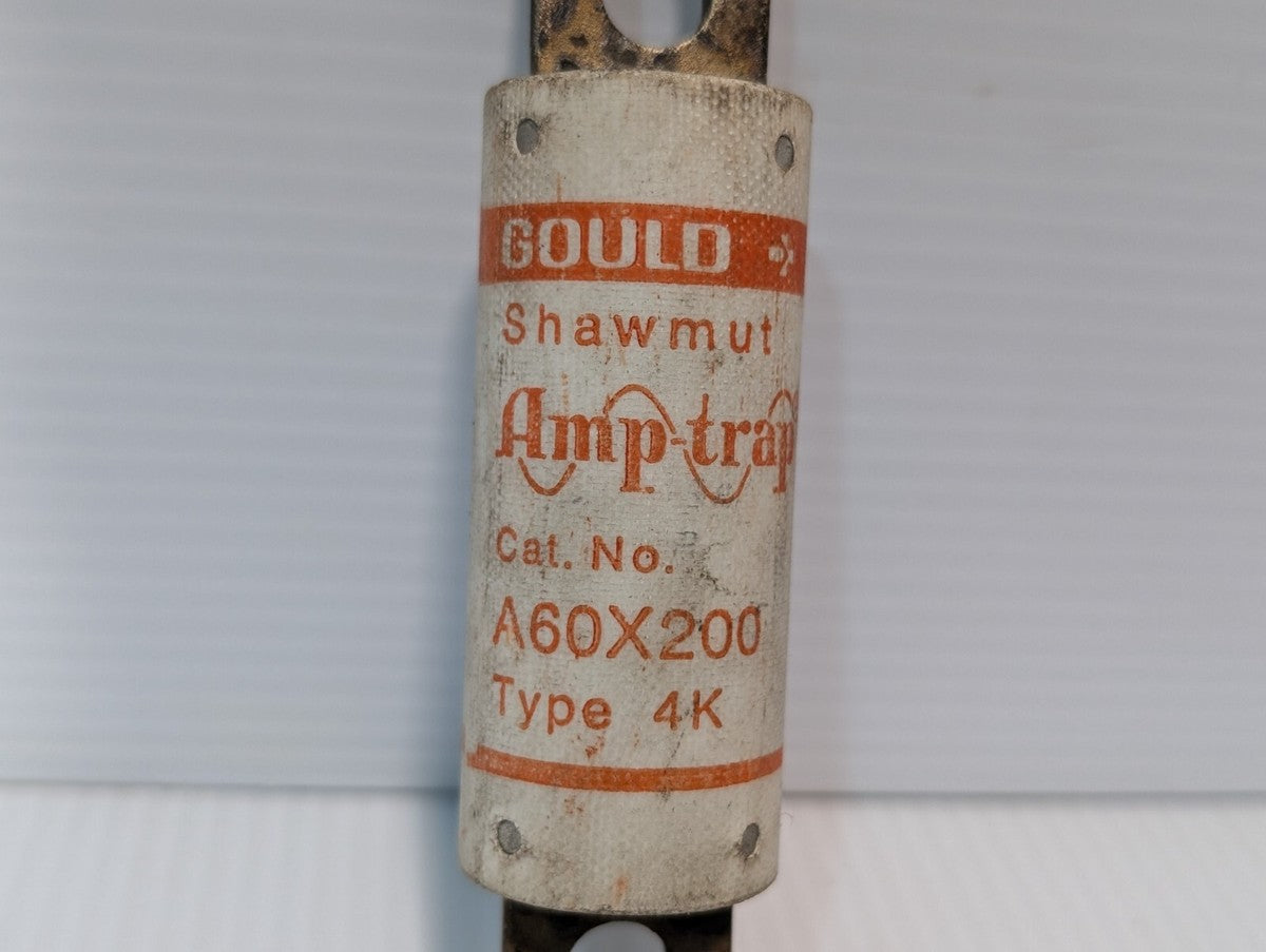 Gould Shawmut Amp-trap A60X200 Dual Element Type 4K Fuse