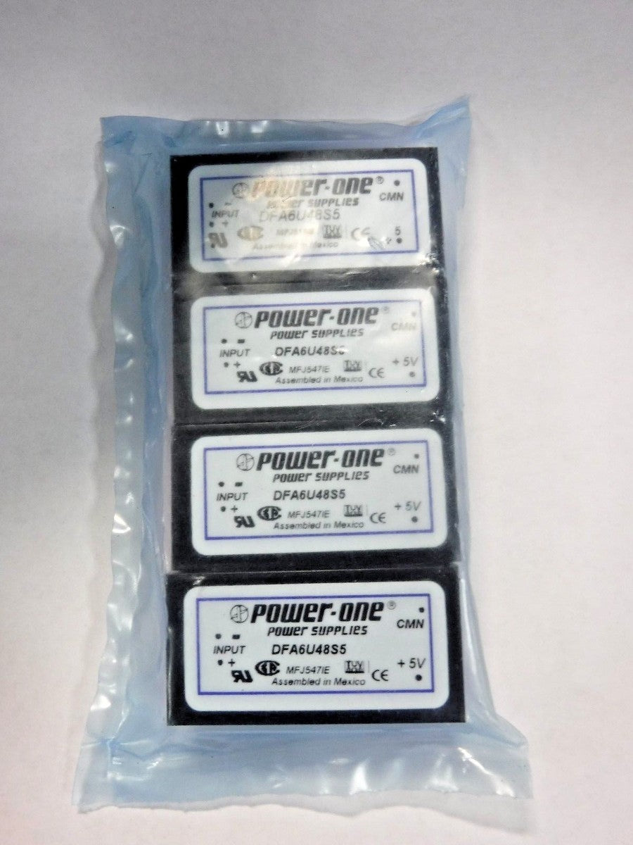 Power-one 5V Power Supply DFA6U48S5 (Set of 4)