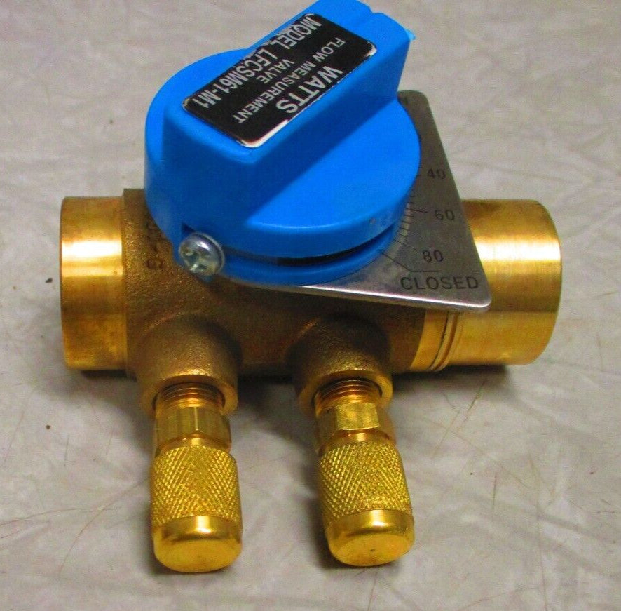 WATTS LFCSM-61-M1-S | Balancing Valve - Ball | 3/4" Solder Ends | Lead Free
