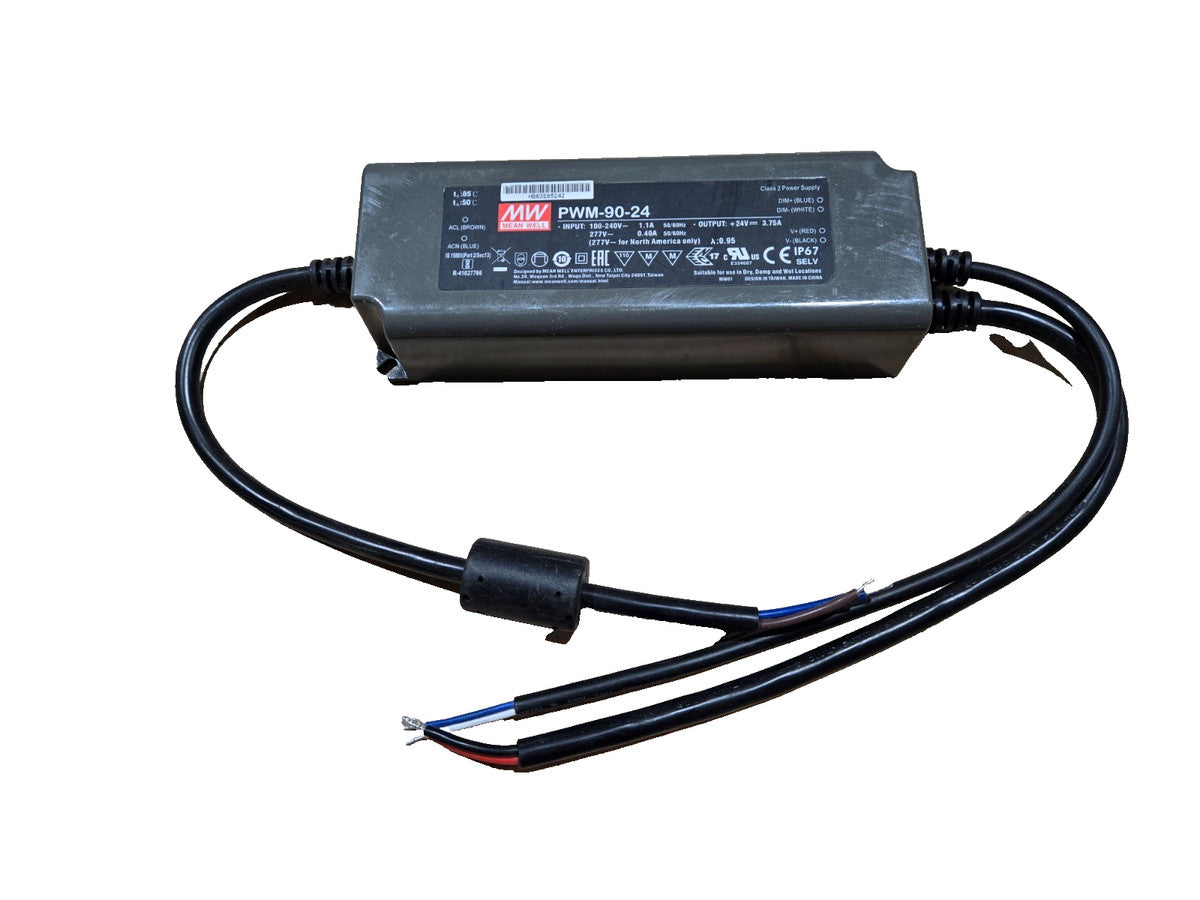 MEAN WELL PWM-90-24 LED Power Supply 90W 24V 3.75A - Free USA Shiping