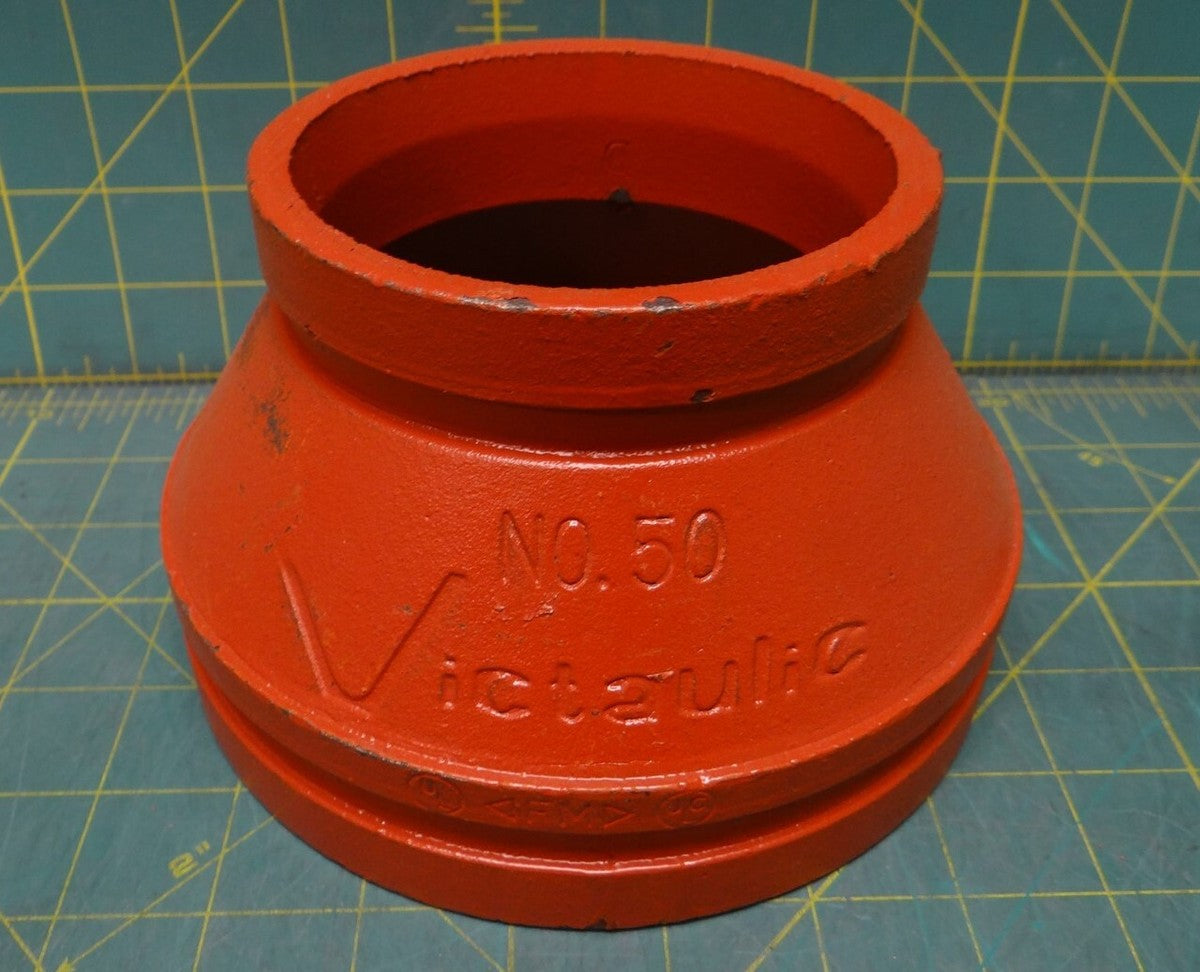 Victaulic No. 50 Grooved Reducer 6" x 4" 168.3mm x 114.3mm