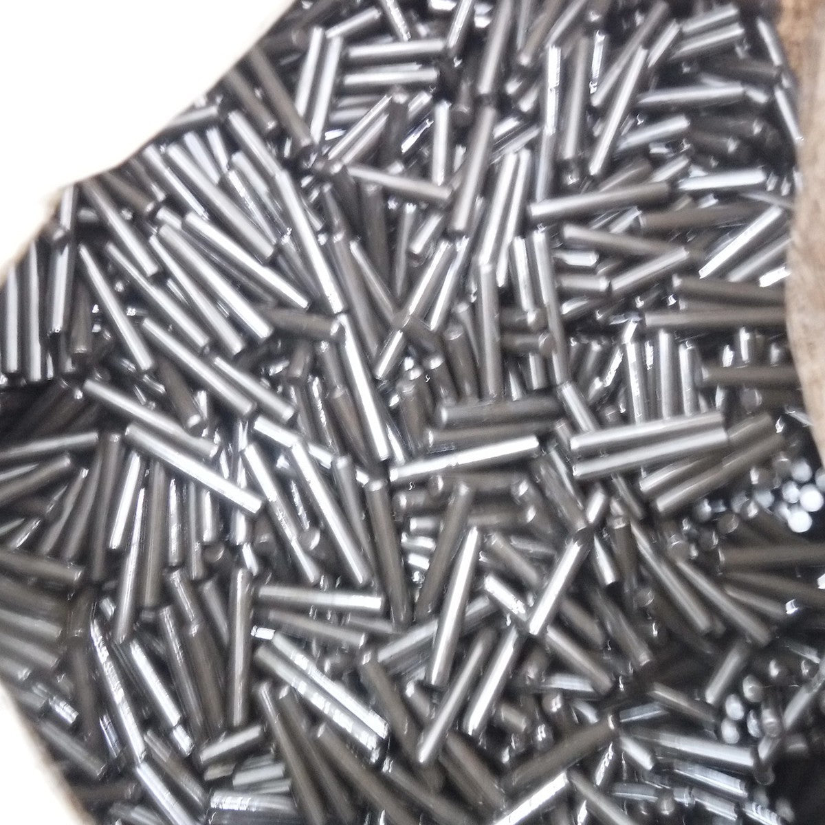 100 Pack Fastenal 3/8"x1-1/4" Black Luster Finish Alloy Steel Standard Dowel Pin