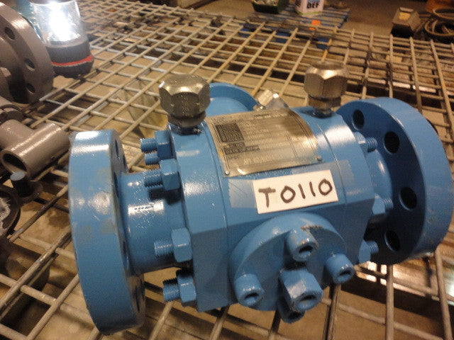 Ball Valve KF INDUSTRIES 2" Class 600 RF Flanged Full Port Trunnion Mounted