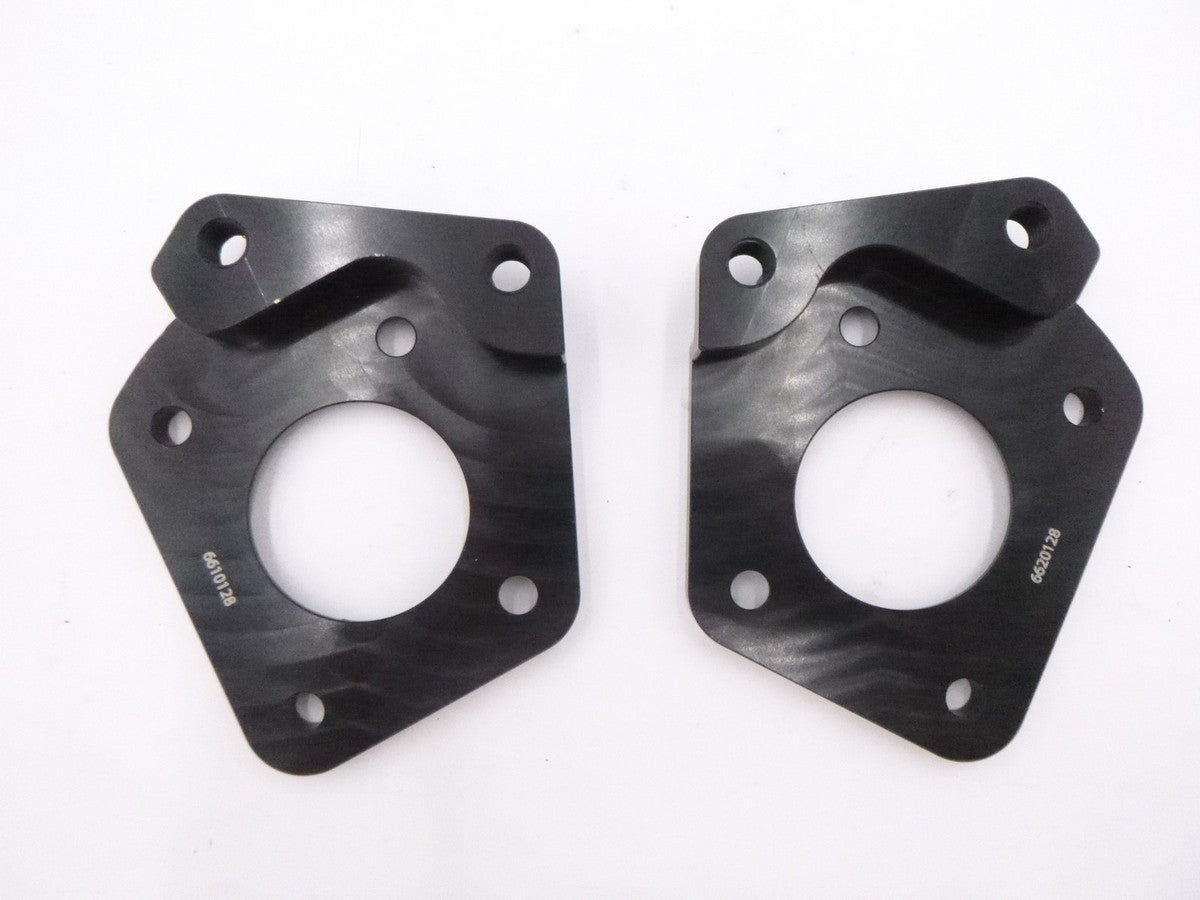 2 Pack Master Power Billet Aluminum Caliper Mounting Brackets for Conversion Kit