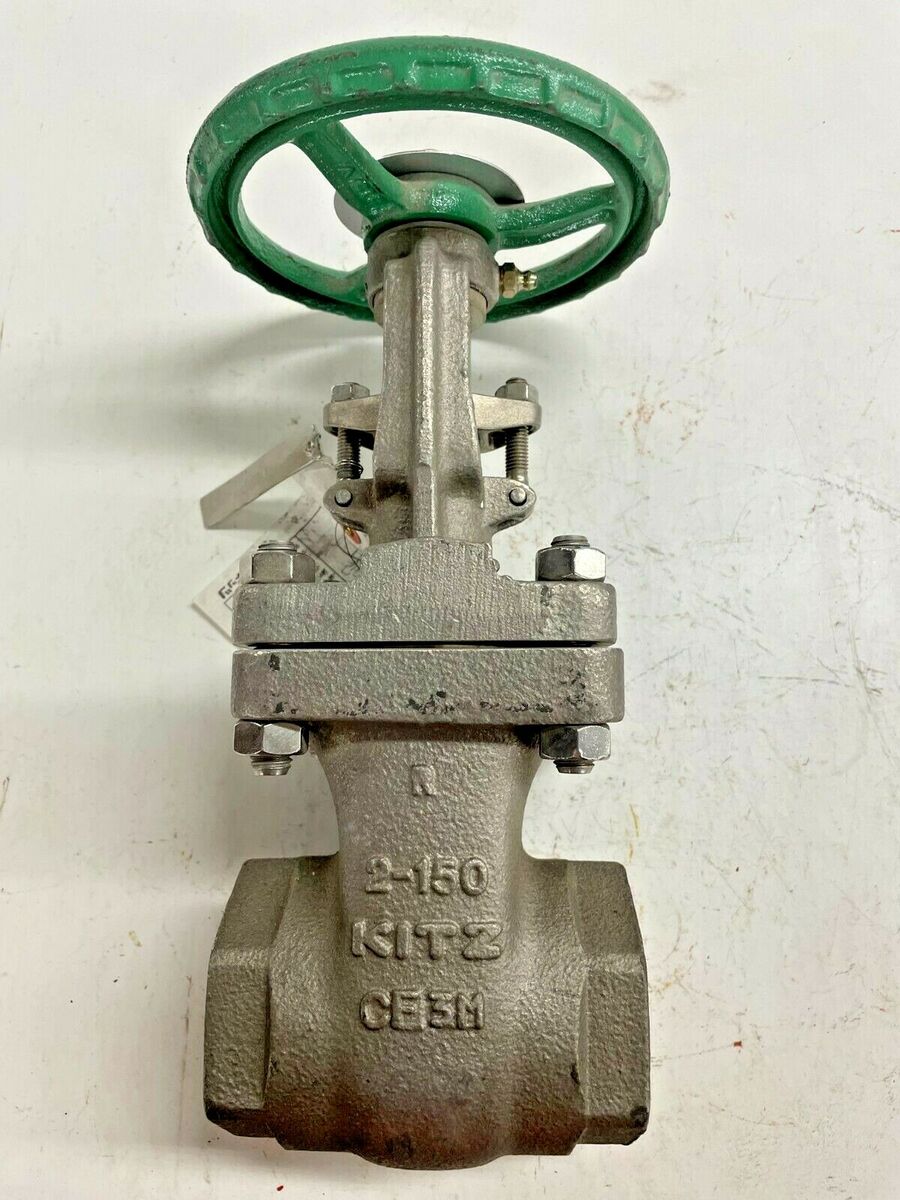 Stainless Steel Gate Valve KITZ 150-AK150UMM 2" 150 Female NPT Thread CF3M 
