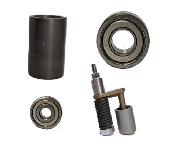 Lot of Industrial Hardware Parts: Pulley Assembly; SST 1614Z, R6Z Bearings; More