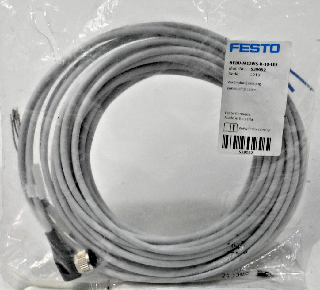 Festo NEBU-M12W5-K-10-LE5 Connecting Cable