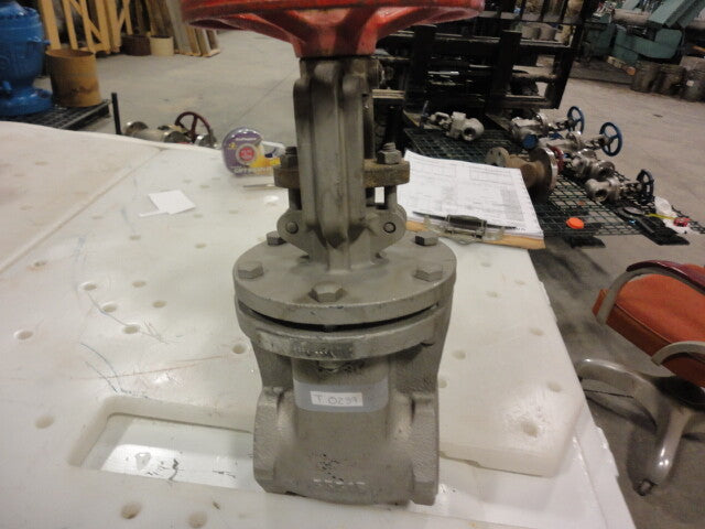 Gate Valve 2" CL150 Threaded CF3M  316SS Stainless ALLOYCO Fig. 110