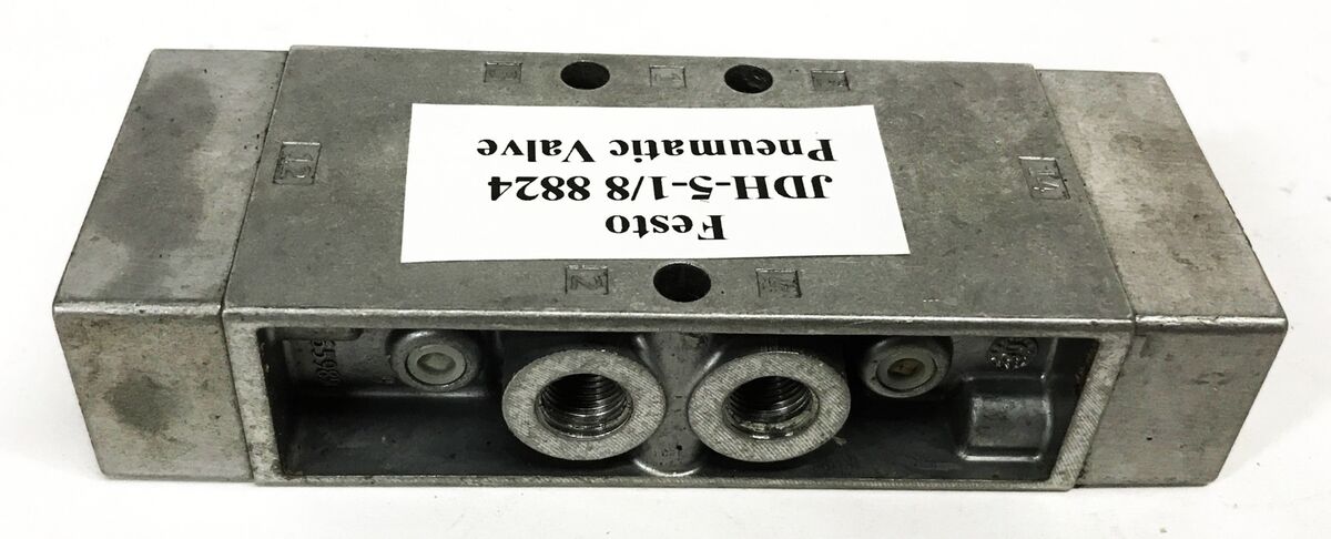 ?Festo Pneumatic Solenoid Valve JDH-5-1/8 8824 USED